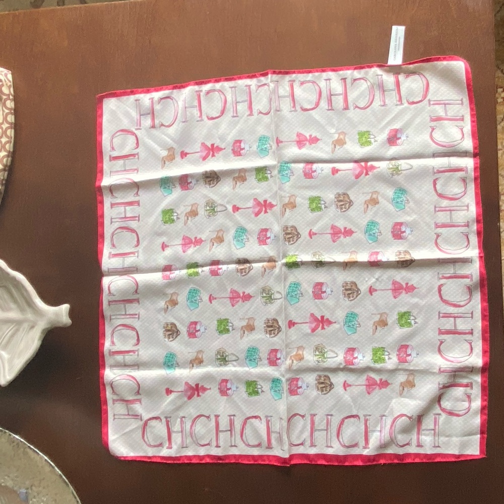 Carolina Herrera scarf.